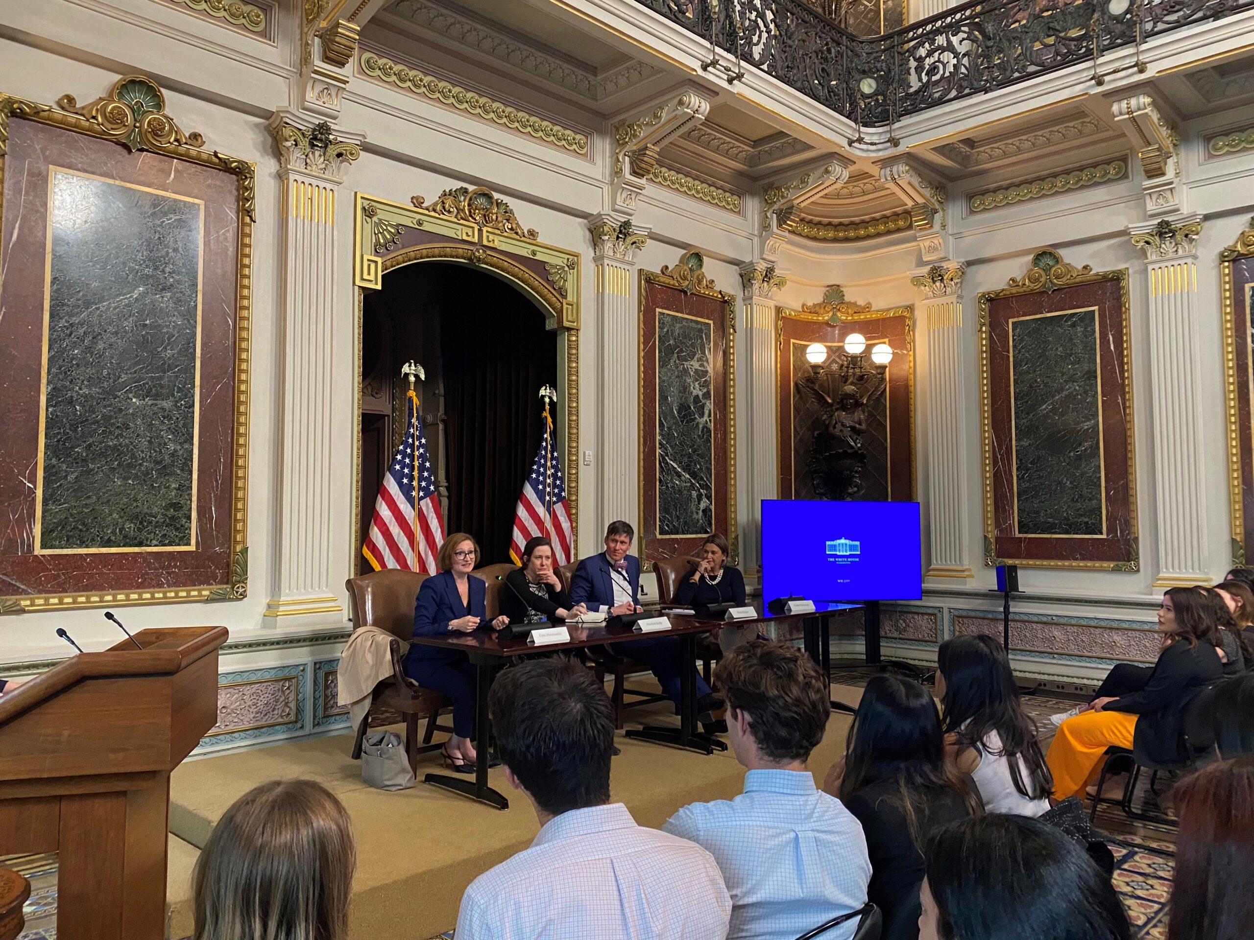 Photo of 1st White House panel