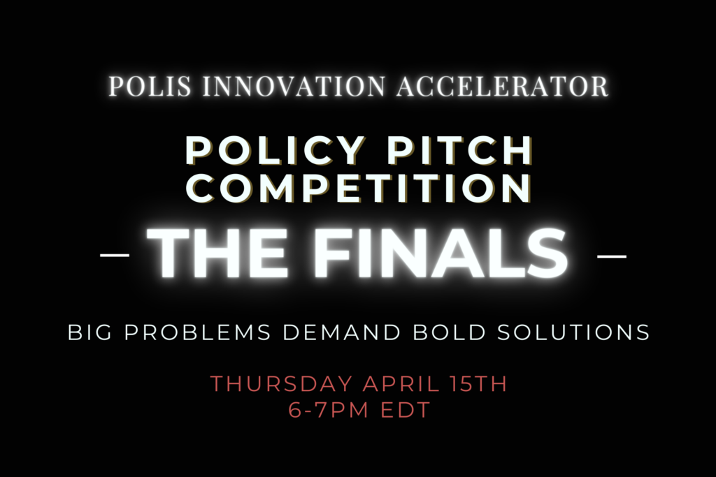 Policy Pitch Finals Flyer