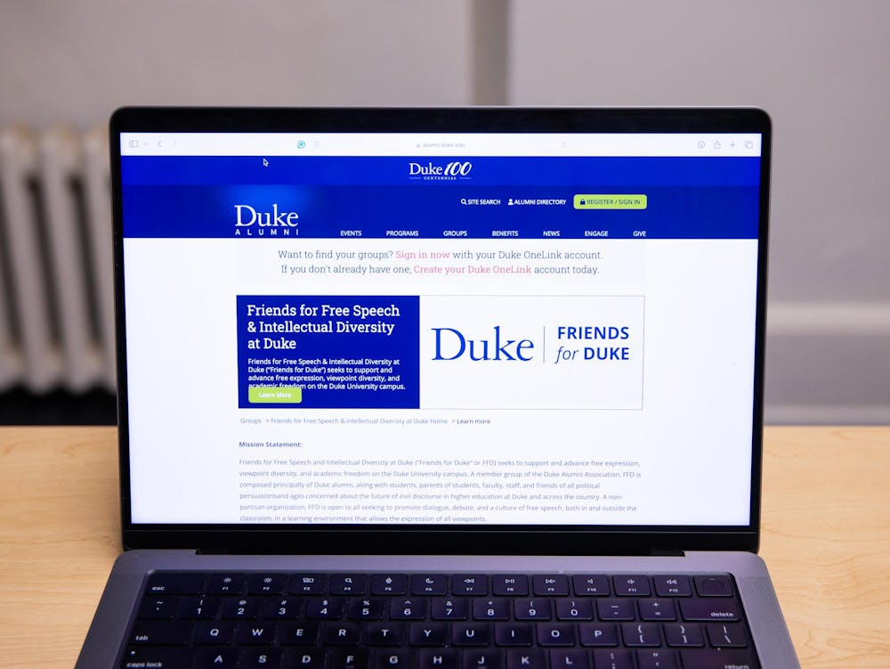 Friends For Duke Webpage