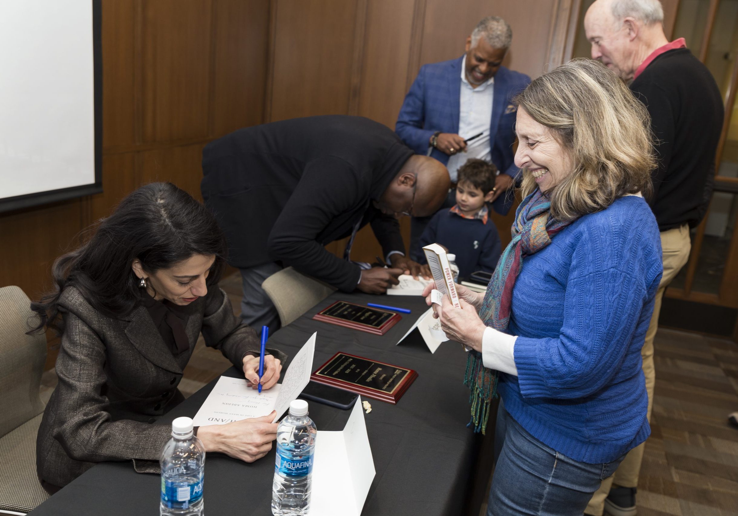 Huma Abedin at book signing